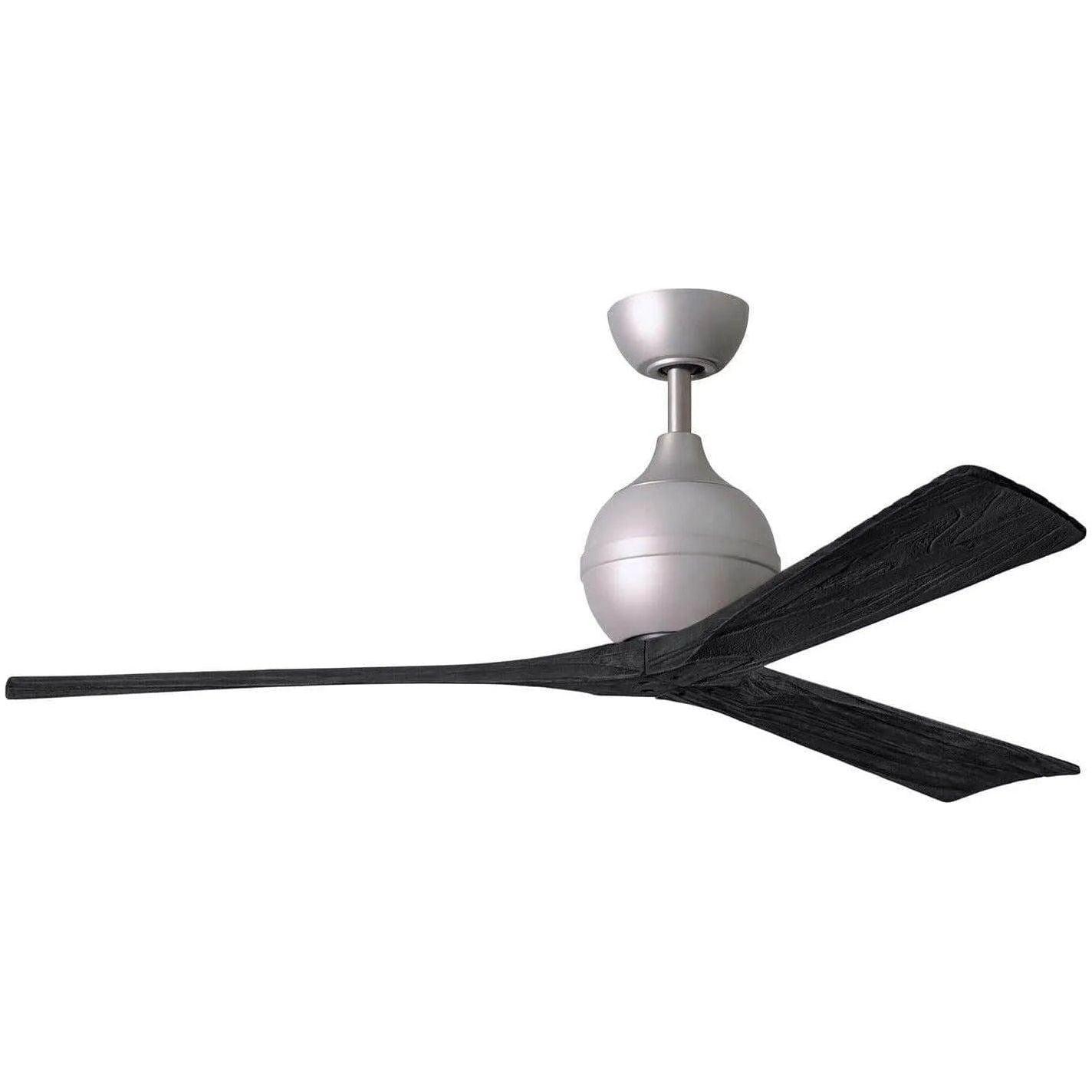 Matthews Fan Company - Irene 3 Ceiling Fan - IR3-BN-BK-60 - Canada Light Shop