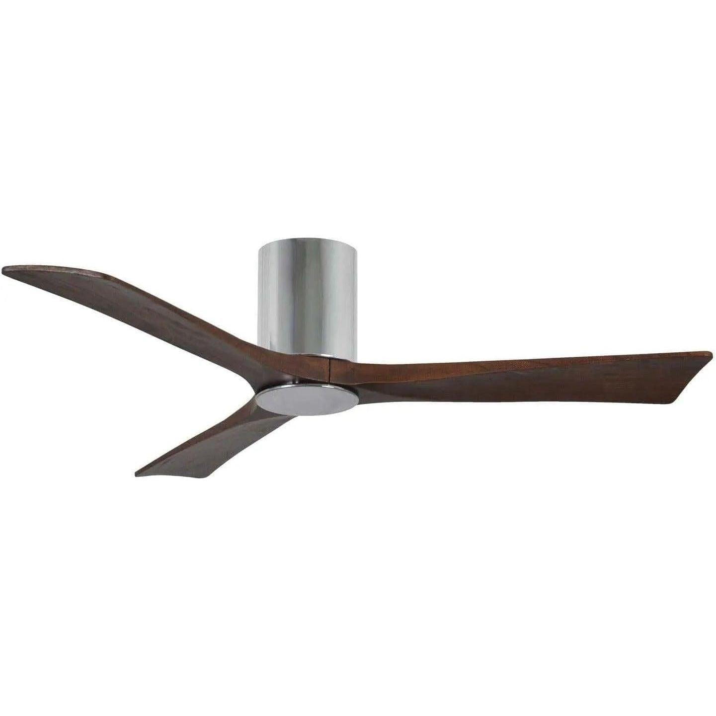 Matthews Fan Company - Irene 3 Hugger Ceiling Fan with Light Kit - IR3HLK-CR-WA-52 - Canada Light Shop