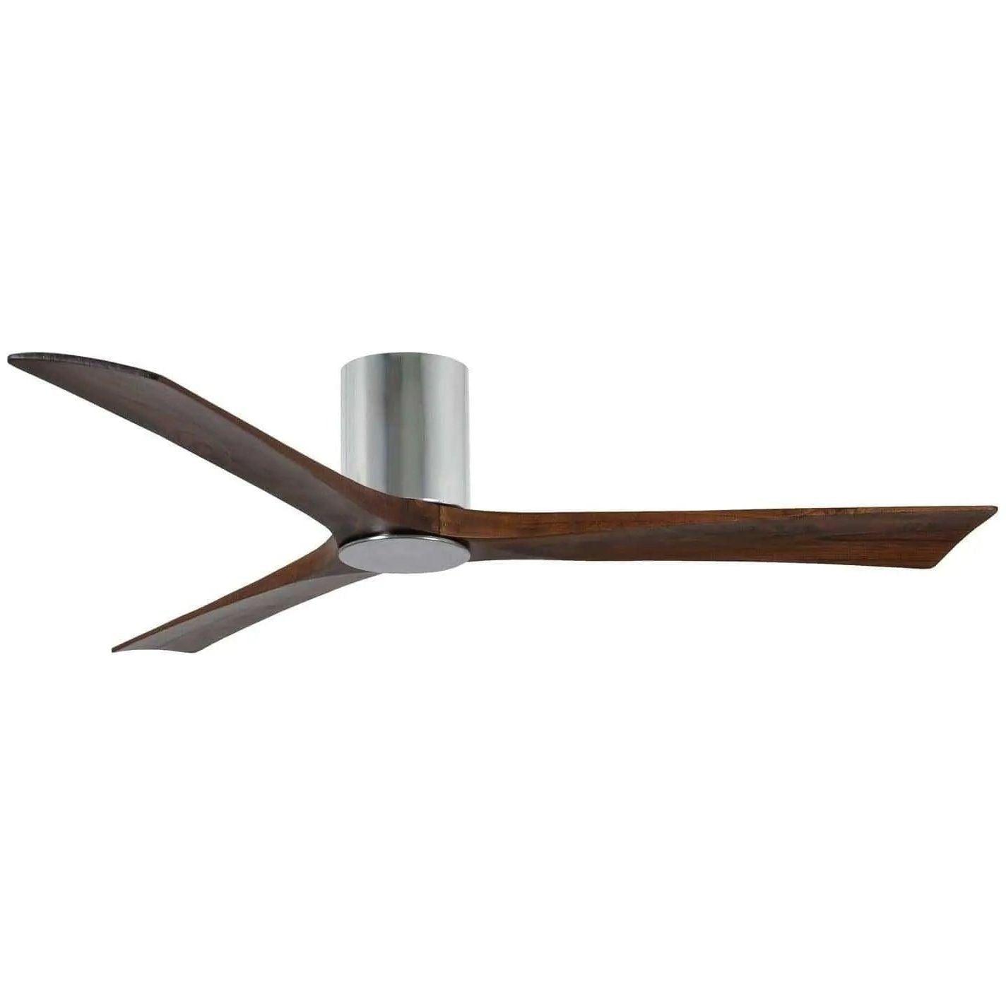 Matthews Fan Company - Irene 3 Hugger Ceiling Fan with Light Kit - IR3HLK-CR-WA-60 - Canada Light Shop