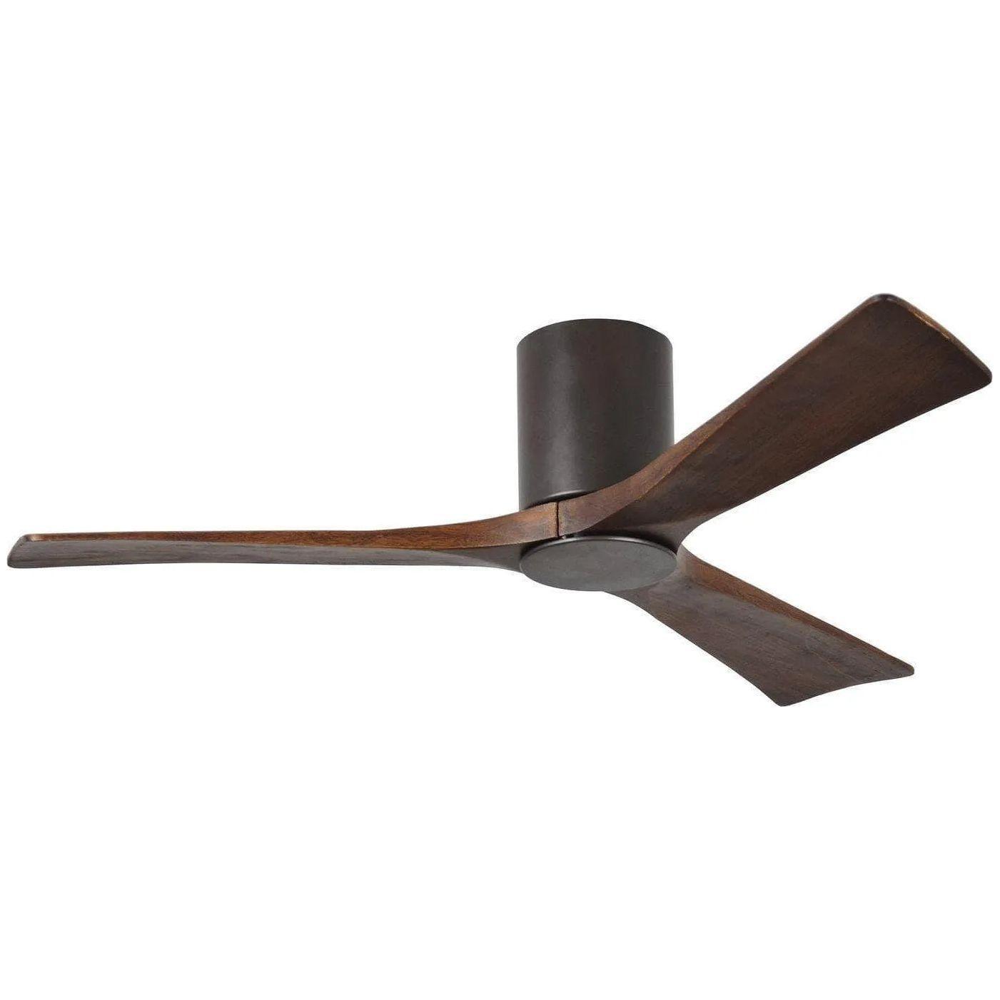 Matthews Fan Company - Irene 3 Hugger Ceiling Fan with Light Kit - IR3HLK-TB-WA-52 - Canada Light Shop