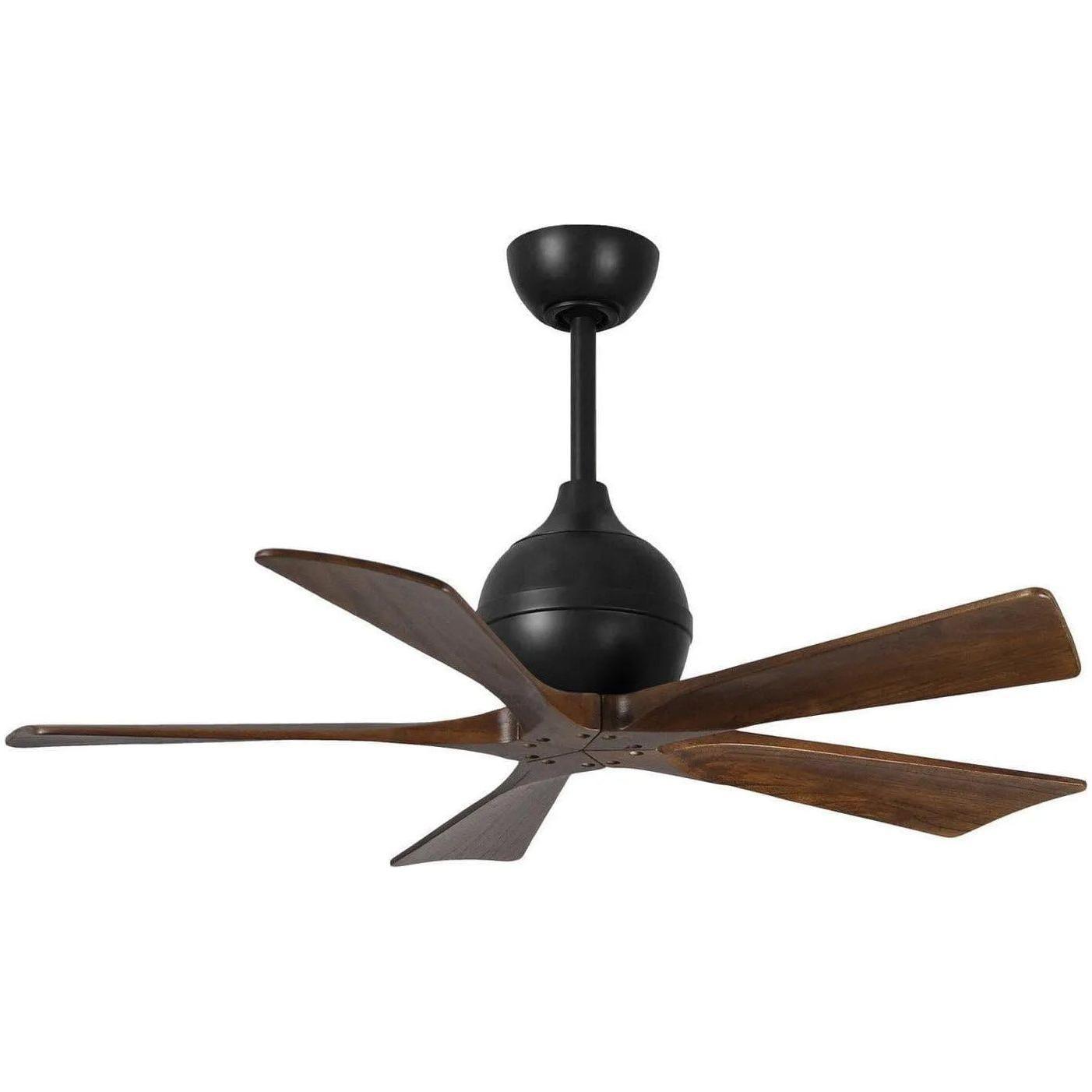 Matthews Fan Company - Irene 5 Ceiling Fan - IR5-BK-WA-42 - Canada Light Shop