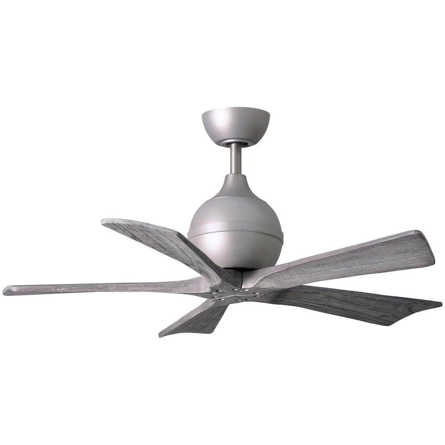 Matthews Fan Company - Irene 5 Ceiling Fan - IR5-BN-BW-42 - Canada Light Shop