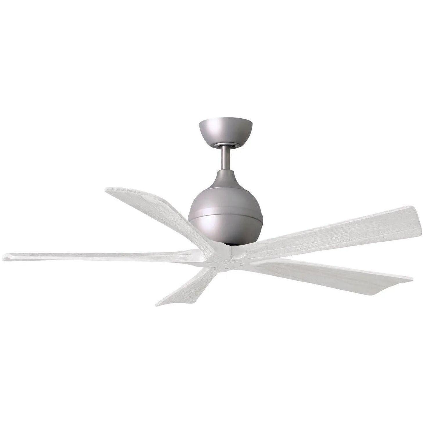 Matthews Fan Company - Irene 5 Ceiling Fan - IR5-BN-MWH-52 - Canada Light Shop
