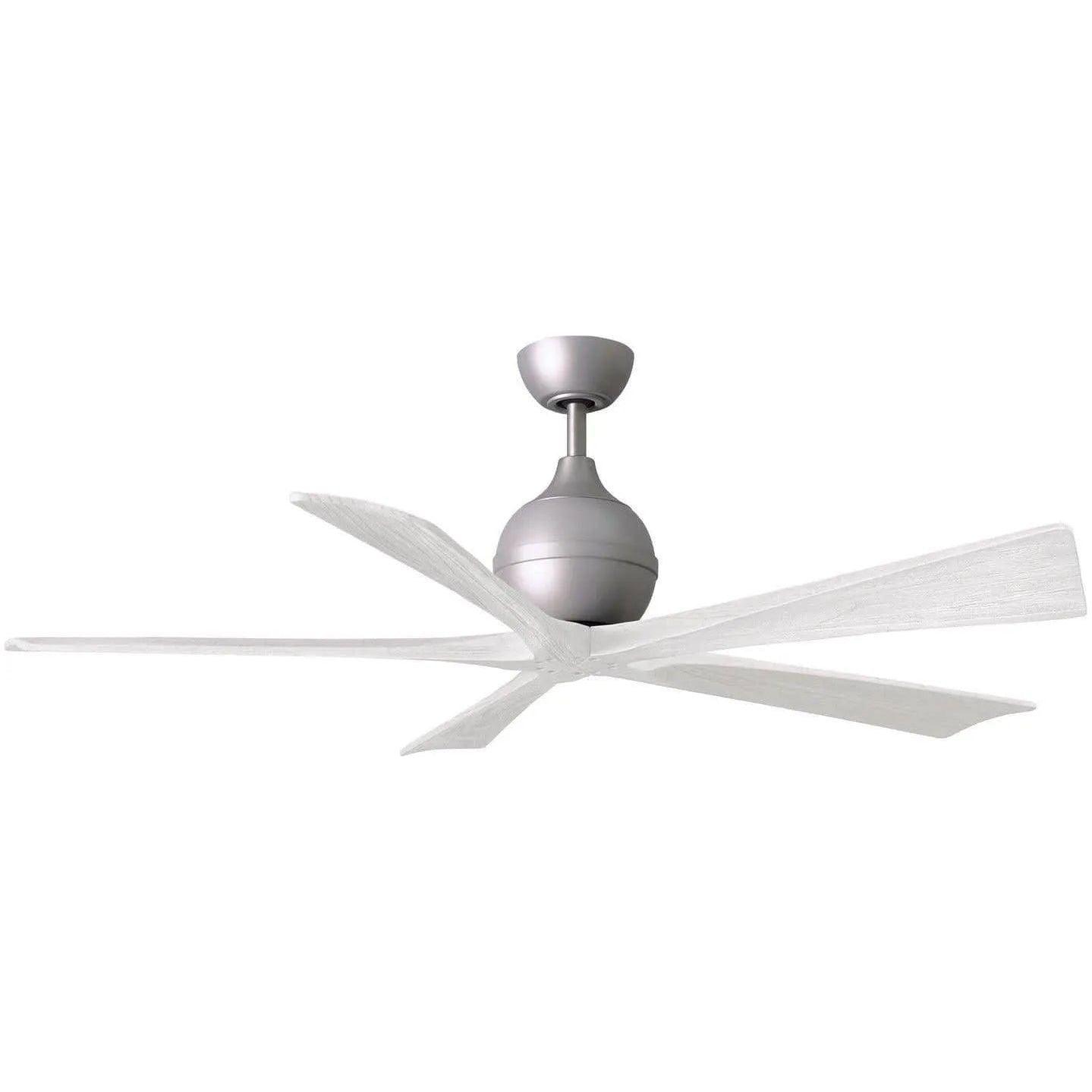Matthews Fan Company - Irene 5 Ceiling Fan - IR5-BN-MWH-60 - Canada Light Shop