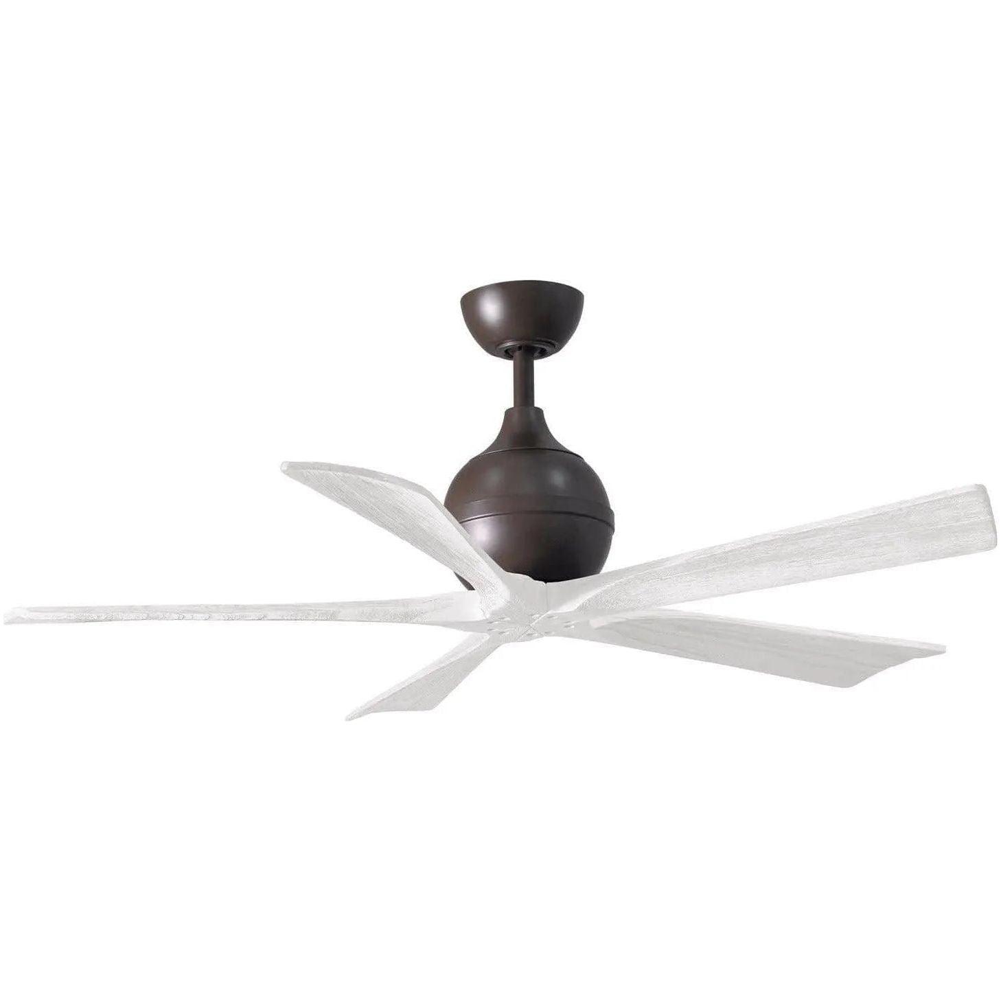 Matthews Fan Company - Irene 5 Ceiling Fan - IR5-TB-MWH-52 - Canada Light Shop