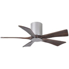 Matthews Fan Company - Irene 5 Hugger Ceiling Fan with Light Kit - IR5HLK-BN-WA-42 - Canada Light Shop