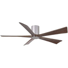 Matthews Fan Company - Irene 5 Hugger Ceiling Fan with Light Kit - IR5HLK-BN-WA-60 - Canada Light Shop