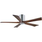 Matthews Fan Company - Irene 5 Hugger Ceiling Fan with Light Kit - IR5HLK-CR-WA-52 - Canada Light Shop