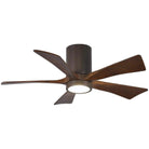 Matthews Fan Company - Irene 5 Hugger Ceiling Fan with Light Kit - IR5HLK-TB-WA-42 - Canada Light Shop
