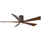 Matthews Fan Company - Irene 5 Hugger Ceiling Fan with Light Kit - IR5HLK-TB-WA-60 - Canada Light Shop