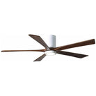 Matthews Fan Company - Irene 5 Hugger Ceiling Fan with Light Kit - IR5HLK-WH-WA-60 - Canada Light Shop