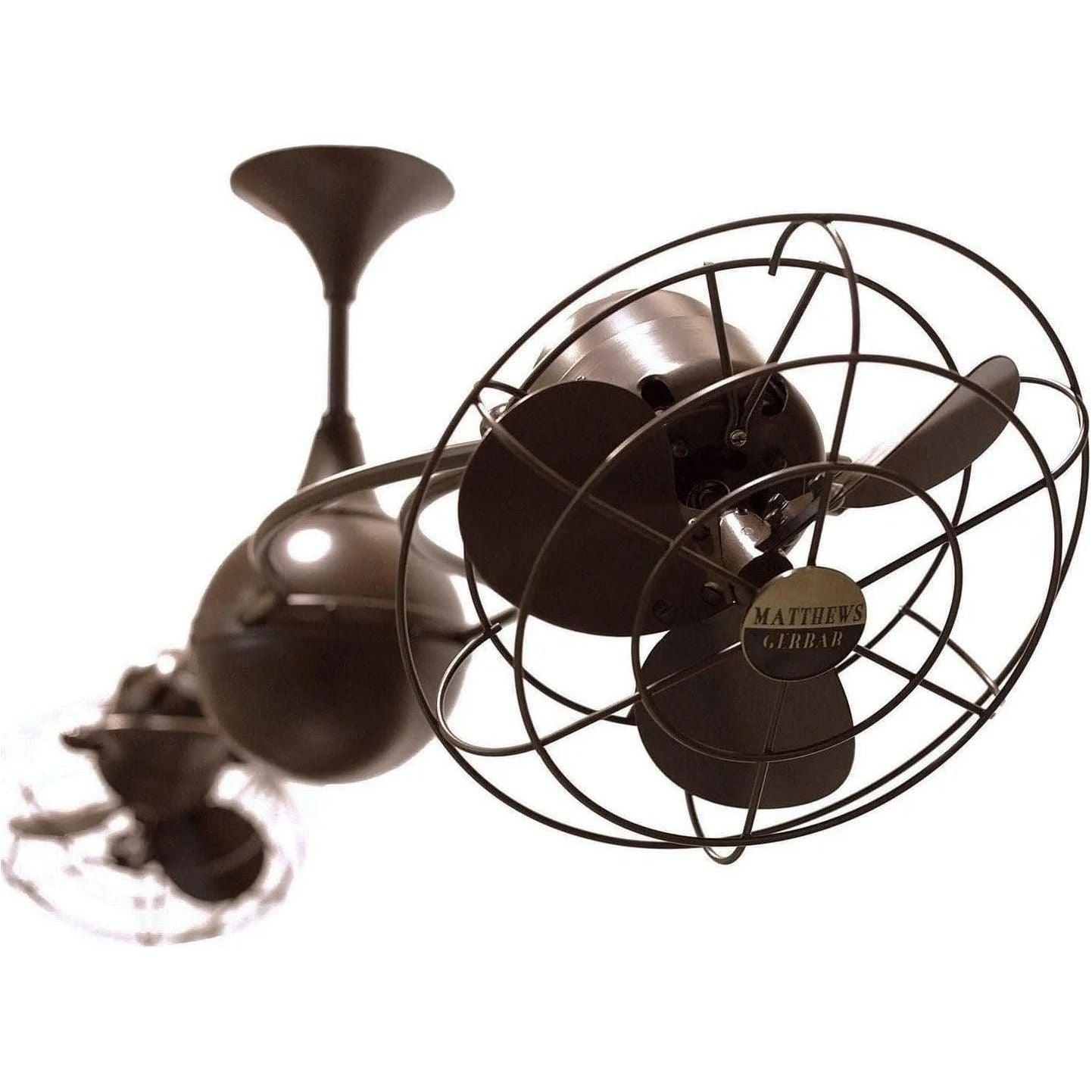 Matthews Fan Company - Italo Ventania Ceiling Fan - IV-BZZT-MTL - Canada Light Shop
