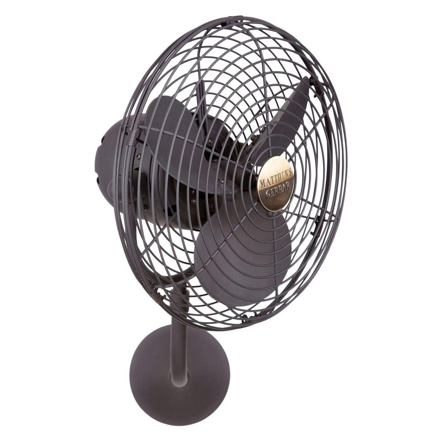Matthews Fan Company - Michelle Parede Wall Fan - MP-BZZT-MTL - Canada Light Shop