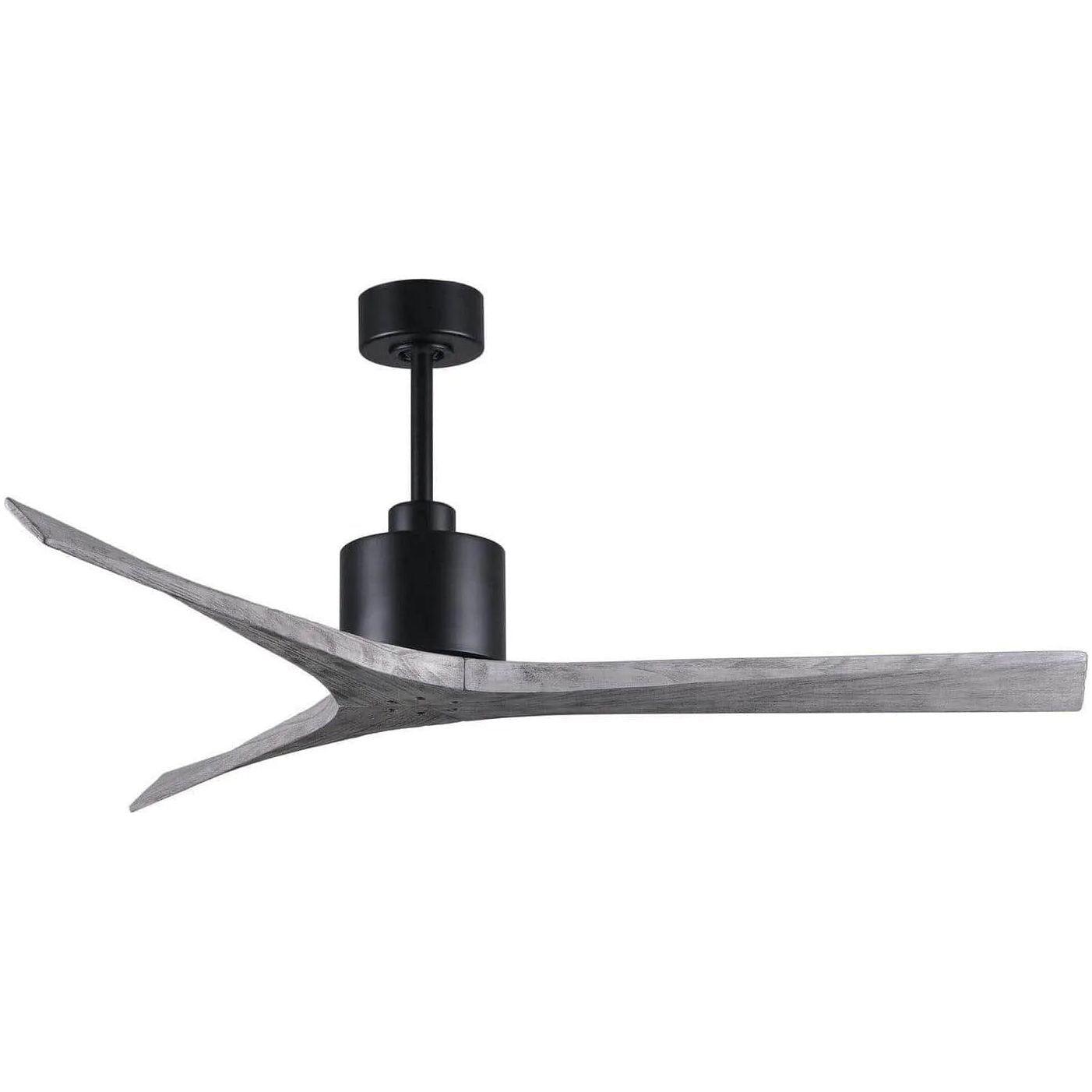 Matthews Fan Company - Mollywood Ceiling Fan - MW-BK-BW-60 - Canada Light Shop