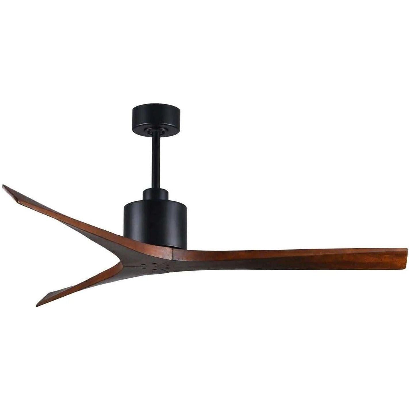 Matthews Fan Company - Mollywood Ceiling Fan - MW-BK-WA-60 - Canada Light Shop