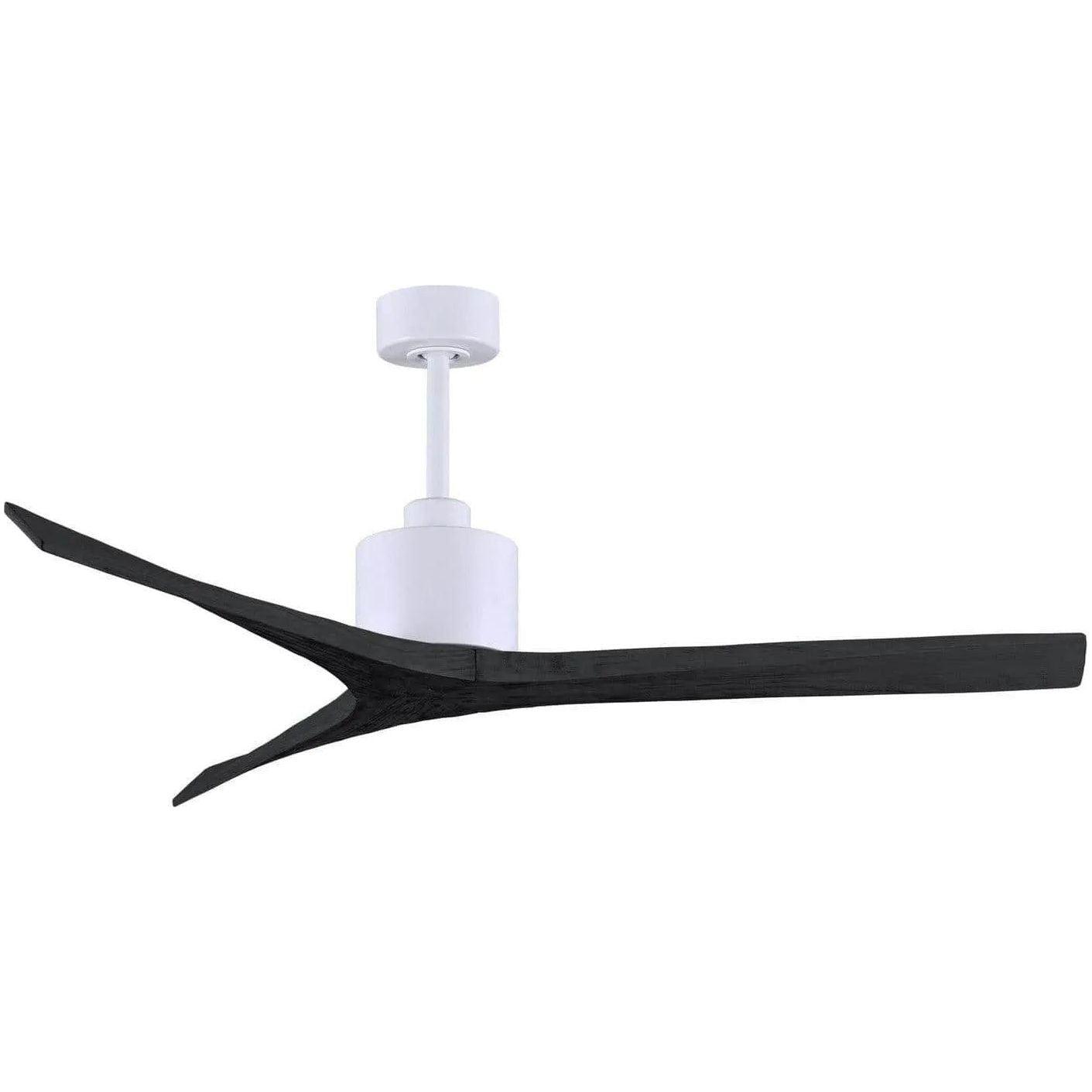 Matthews Fan Company - Mollywood Ceiling Fan - MW-MWH-BK-60 - Canada Light Shop