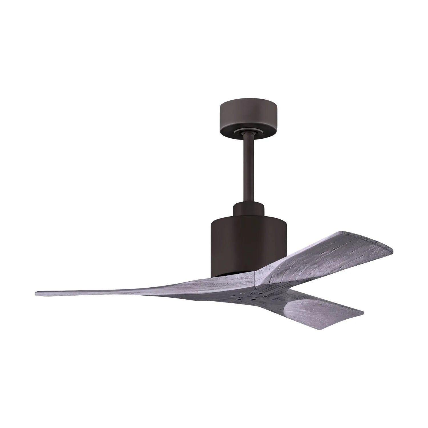 Matthews Fan Company - Nan Ceiling Fan - NK-BK-BK-52 - Canada Light Shop