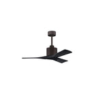 Matthews Fan Company - Nan Ceiling Fan - NK-BK-BK-52 - Canada Light Shop