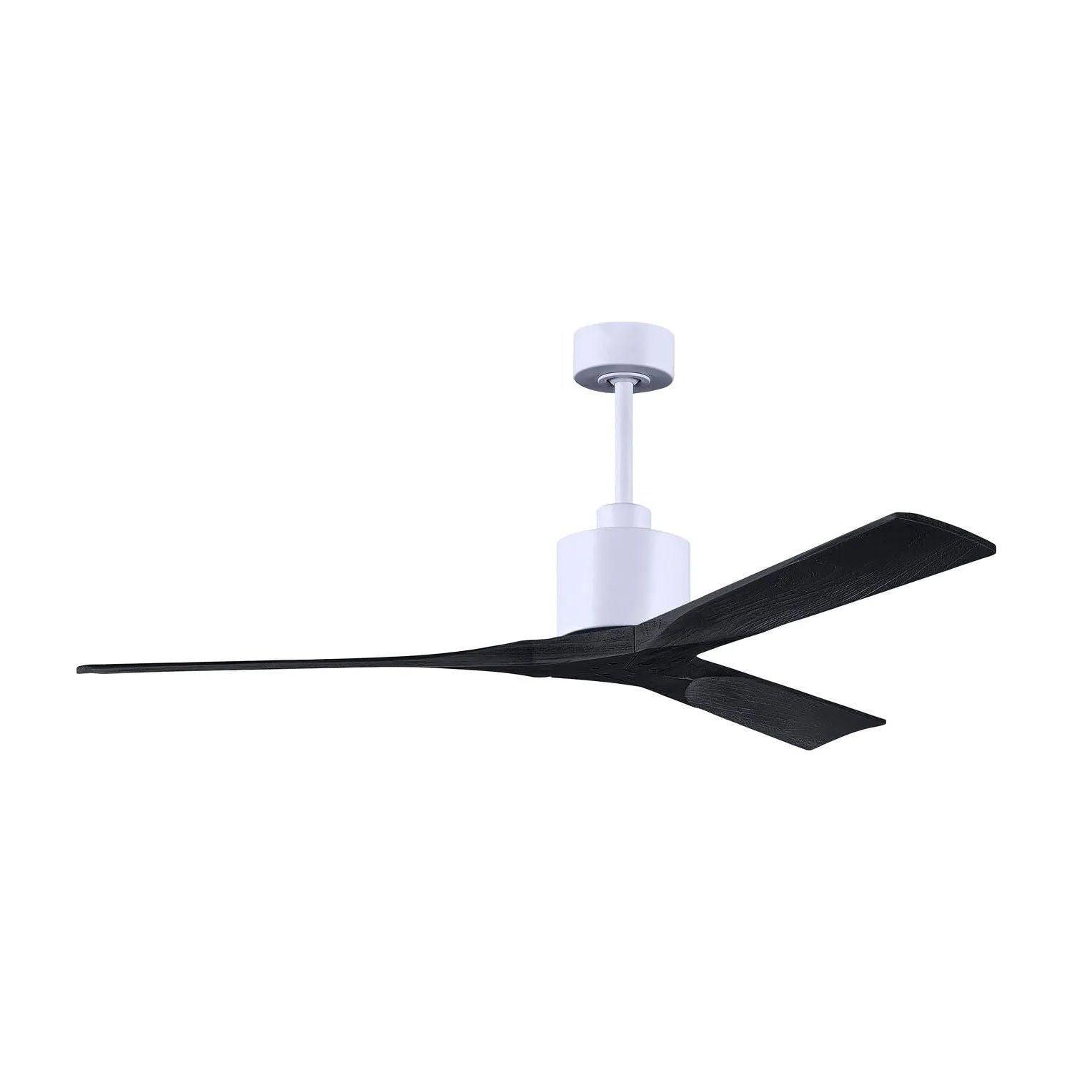 Matthews Fan Company - Nan Ceiling Fan - NK-BK-BK-52 - Canada Light Shop