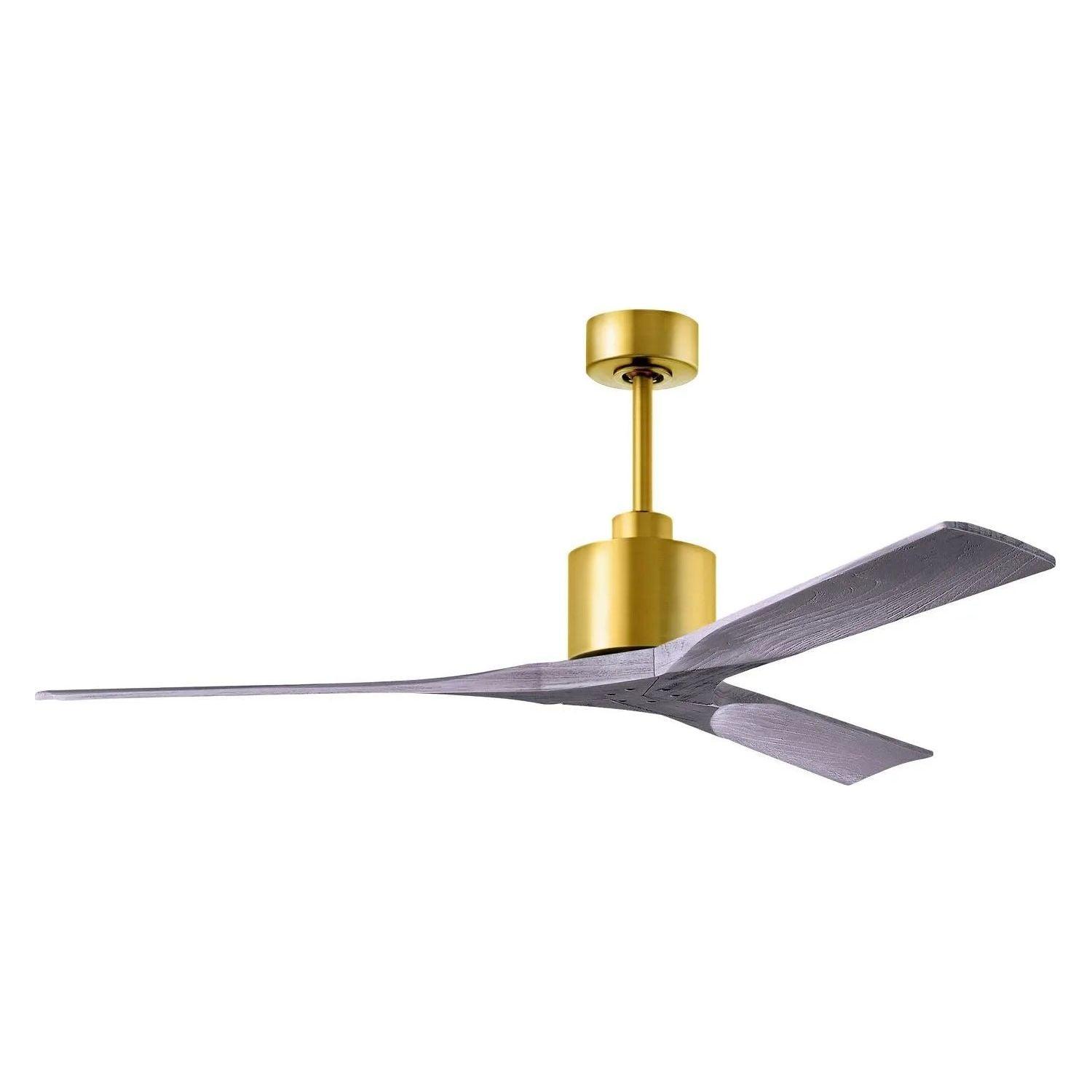 Matthews Fan Company - Nan Ceiling Fan - NK-BK-BK-52 - Canada Light Shop