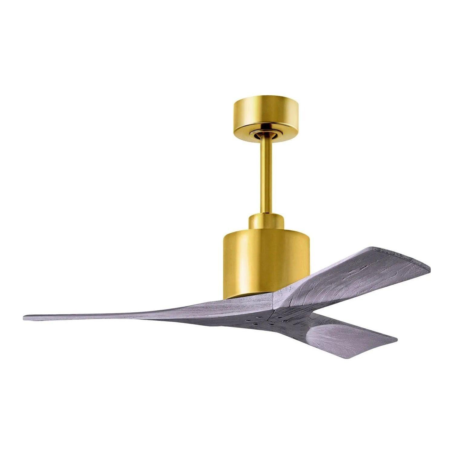 Matthews Fan Company - Nan Ceiling Fan - NK-BRBR-BW-42 - Canada Light Shop