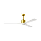 Matthews Fan Company - Nan XL Ceiling Fan - NKXL-BK-BK-72 - Canada Light Shop