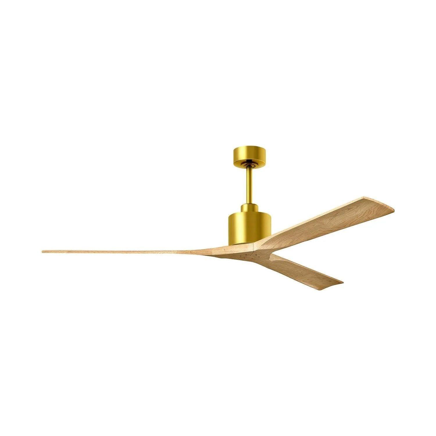 Matthews Fan Company - Nan XL Ceiling Fan - NKXL-BK-BK-72 - Canada Light Shop