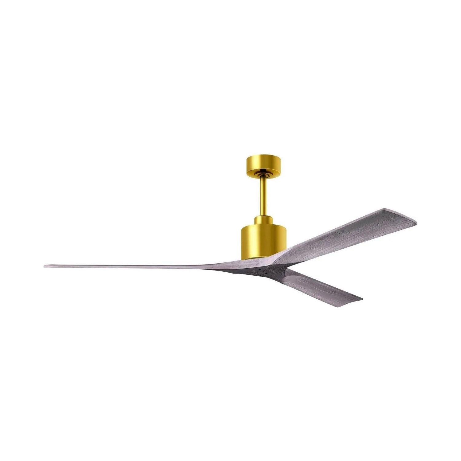 Matthews Fan Company - Nan XL Ceiling Fan - NKXL-BK-BK-72 - Canada Light Shop