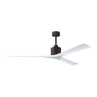 Matthews Fan Company - Nan XL Ceiling Fan - NKXL-BK-BK-72 - Canada Light Shop