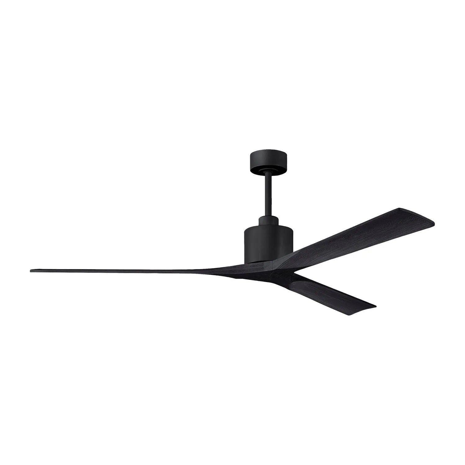 Matthews Fan Company - Nan XL Ceiling Fan - NKXL-BK-BK-72 - Canada Light Shop