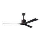 Matthews Fan Company - Nan XL Ceiling Fan - NKXL-BK-BK-72 - Canada Light Shop
