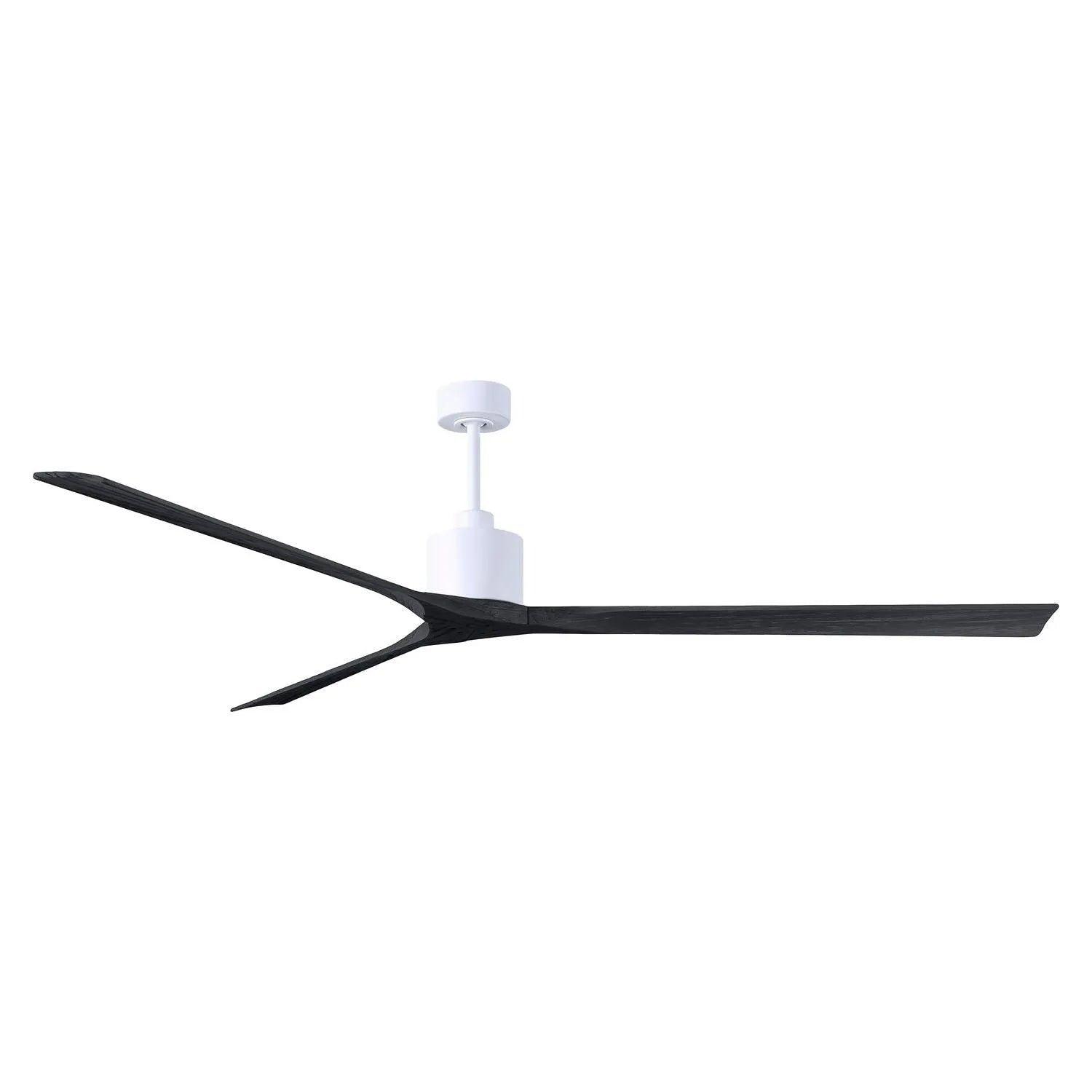 Matthews Fan Company - Nan XL Ceiling Fan - NKXL-BK-BK-72 - Canada Light Shop