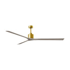 Matthews Fan Company - Nan XL Ceiling Fan - NKXL-BK-BK-72 - Canada Light Shop