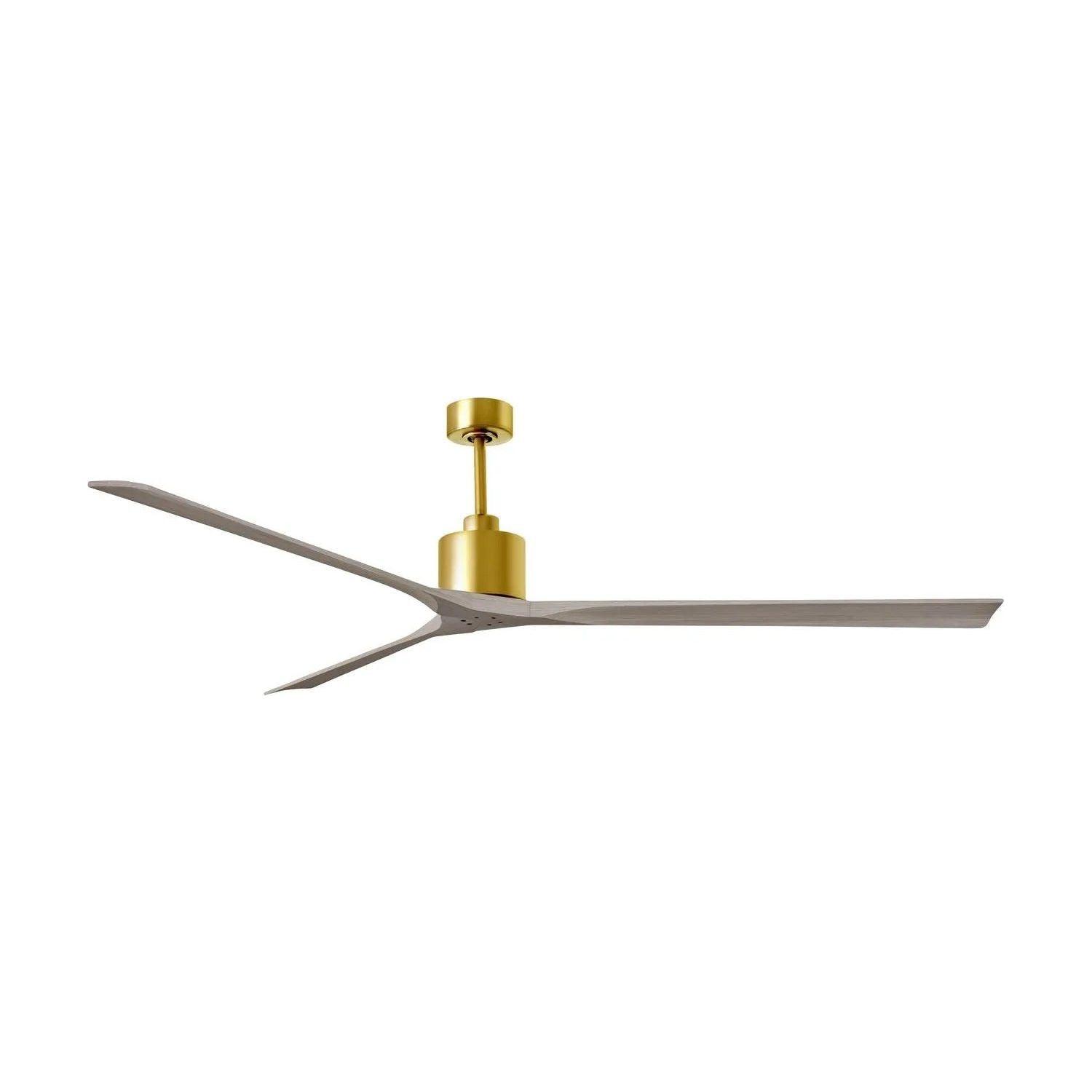 Matthews Fan Company - Nan XL Ceiling Fan - NKXL-BK-BK-72 - Canada Light Shop