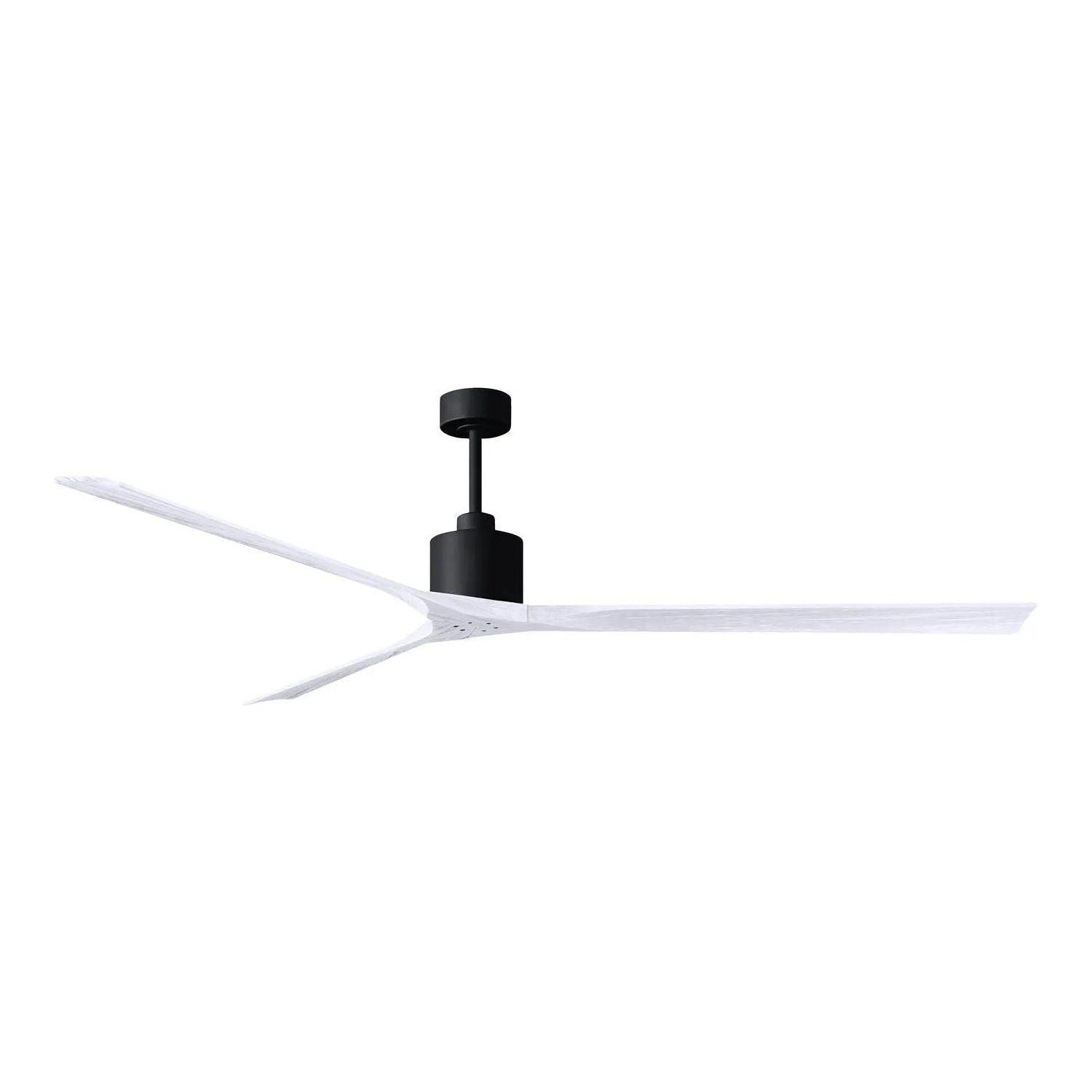 Matthews Fan Company - Nan XL Ceiling Fan - NKXL-BK-BK-72 - Canada Light Shop