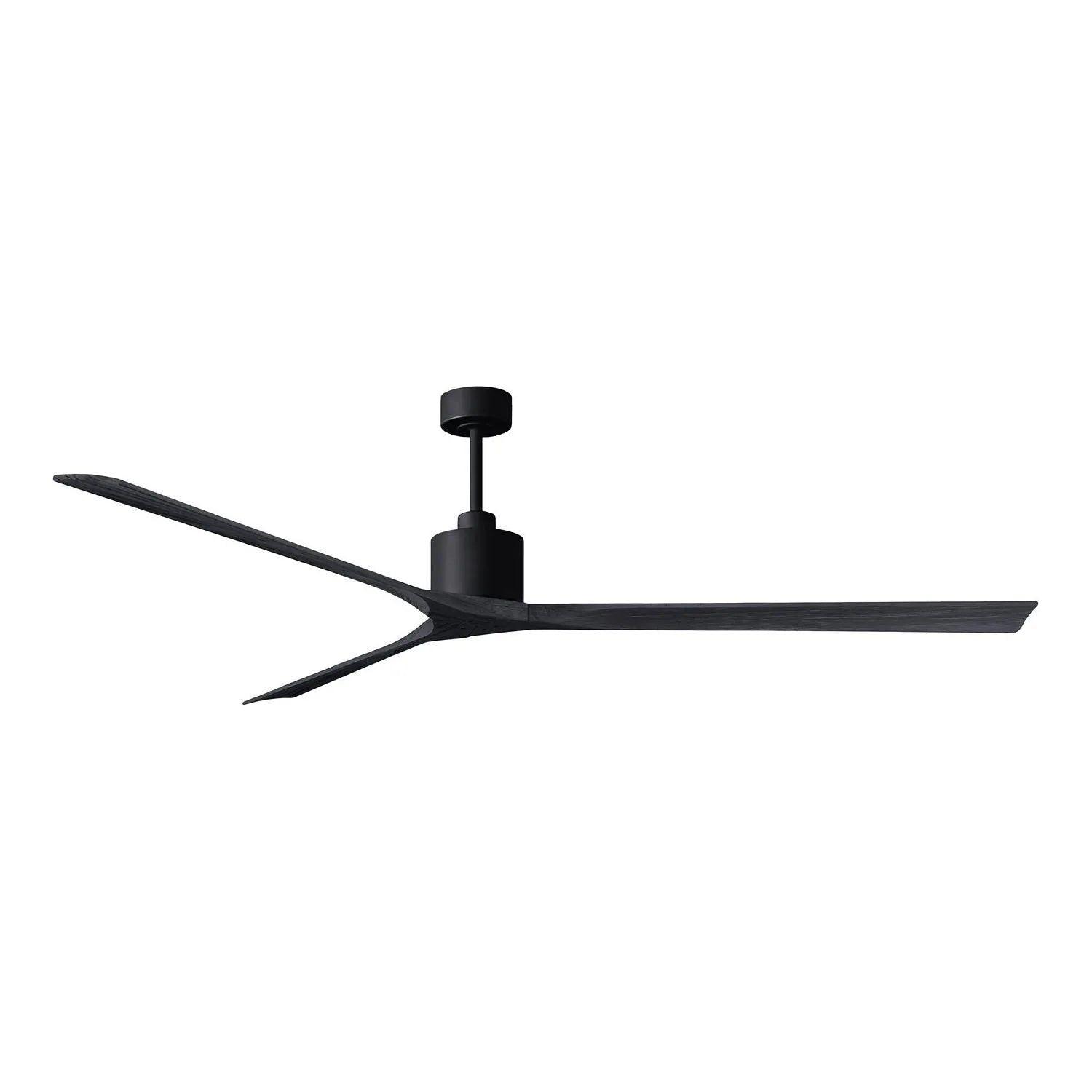 Matthews Fan Company - Nan XL Ceiling Fan - NKXL-BK-BK-72 - Canada Light Shop