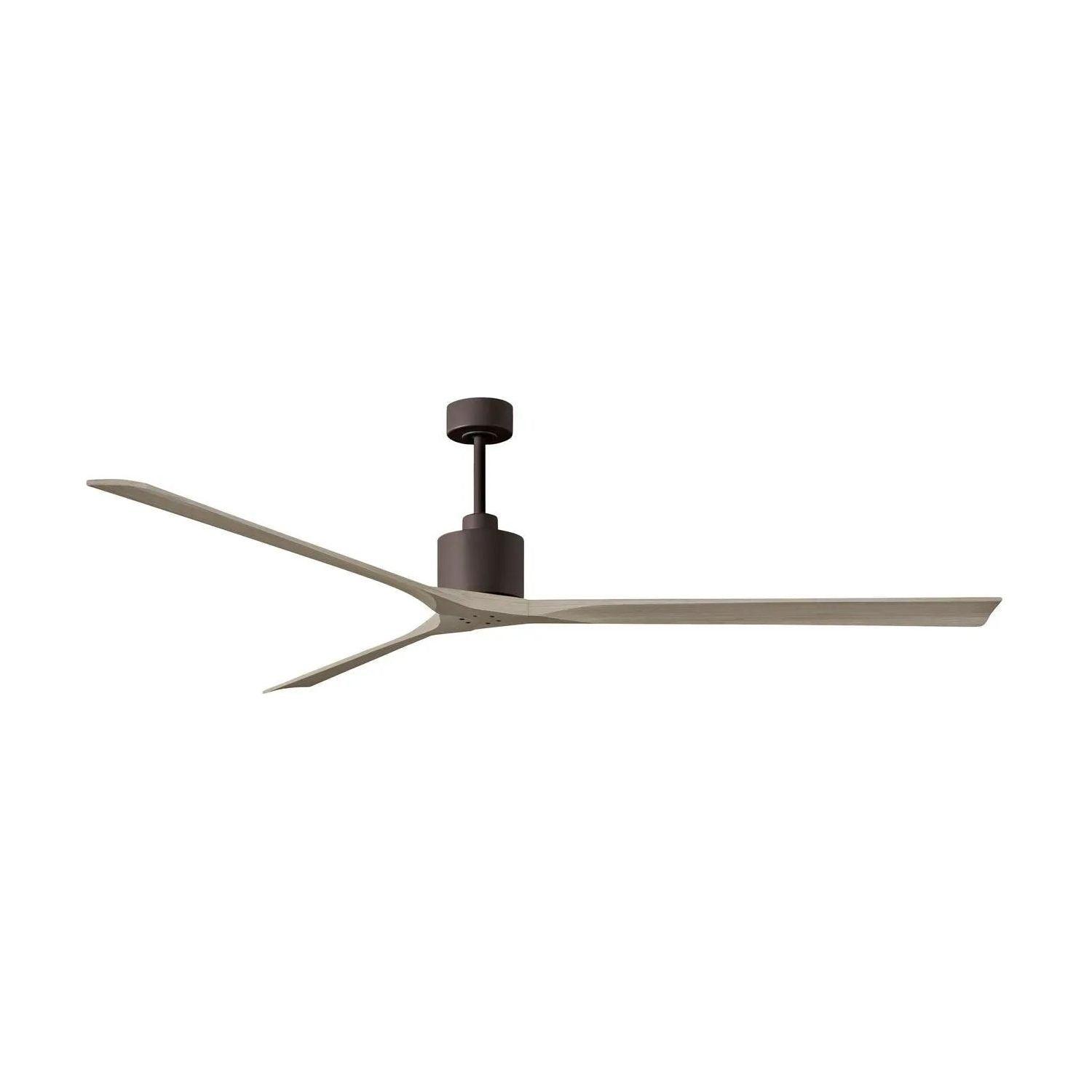 Matthews Fan Company - Nan XL Ceiling Fan - NKXL-BK-BK-72 - Canada Light Shop