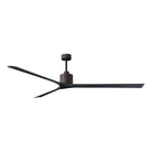 Matthews Fan Company - Nan XL Ceiling Fan - NKXL-BK-BK-72 - Canada Light Shop
