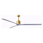 Matthews Fan Company - Nan XL Ceiling Fan - NKXL-BRBR-BW-90 - Canada Light Shop