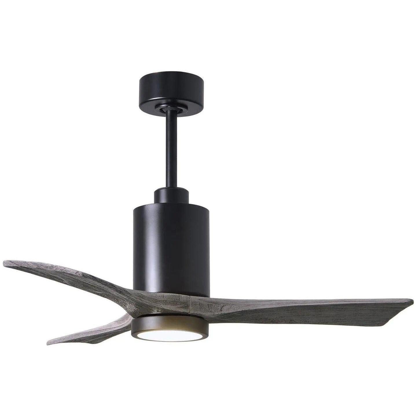 Matthews Fan Company - Patricia 3 Ceiling Fan - PA3-BK-BW-42 - Canada Light Shop