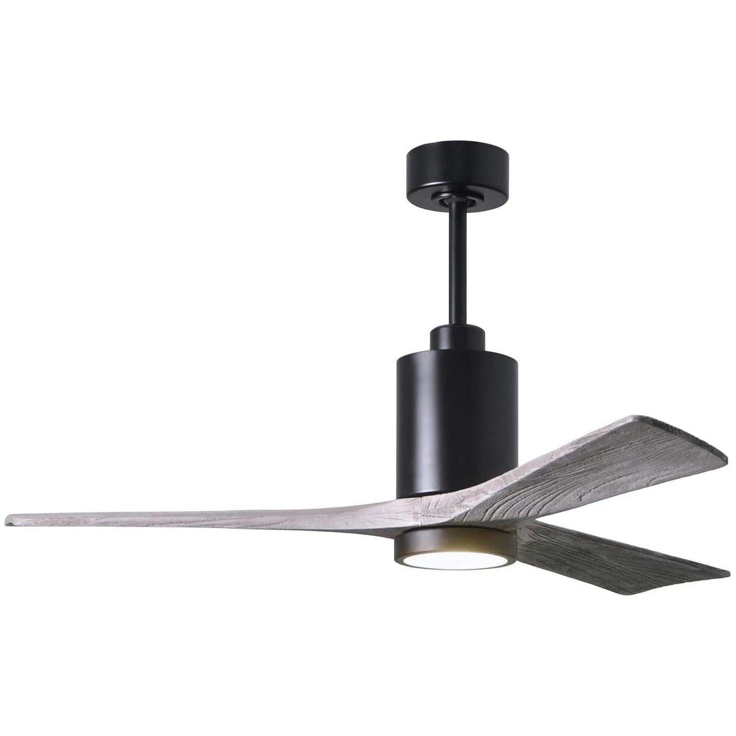 Matthews Fan Company - Patricia 3 Ceiling Fan - PA3-BK-BW-52 - Canada Light Shop