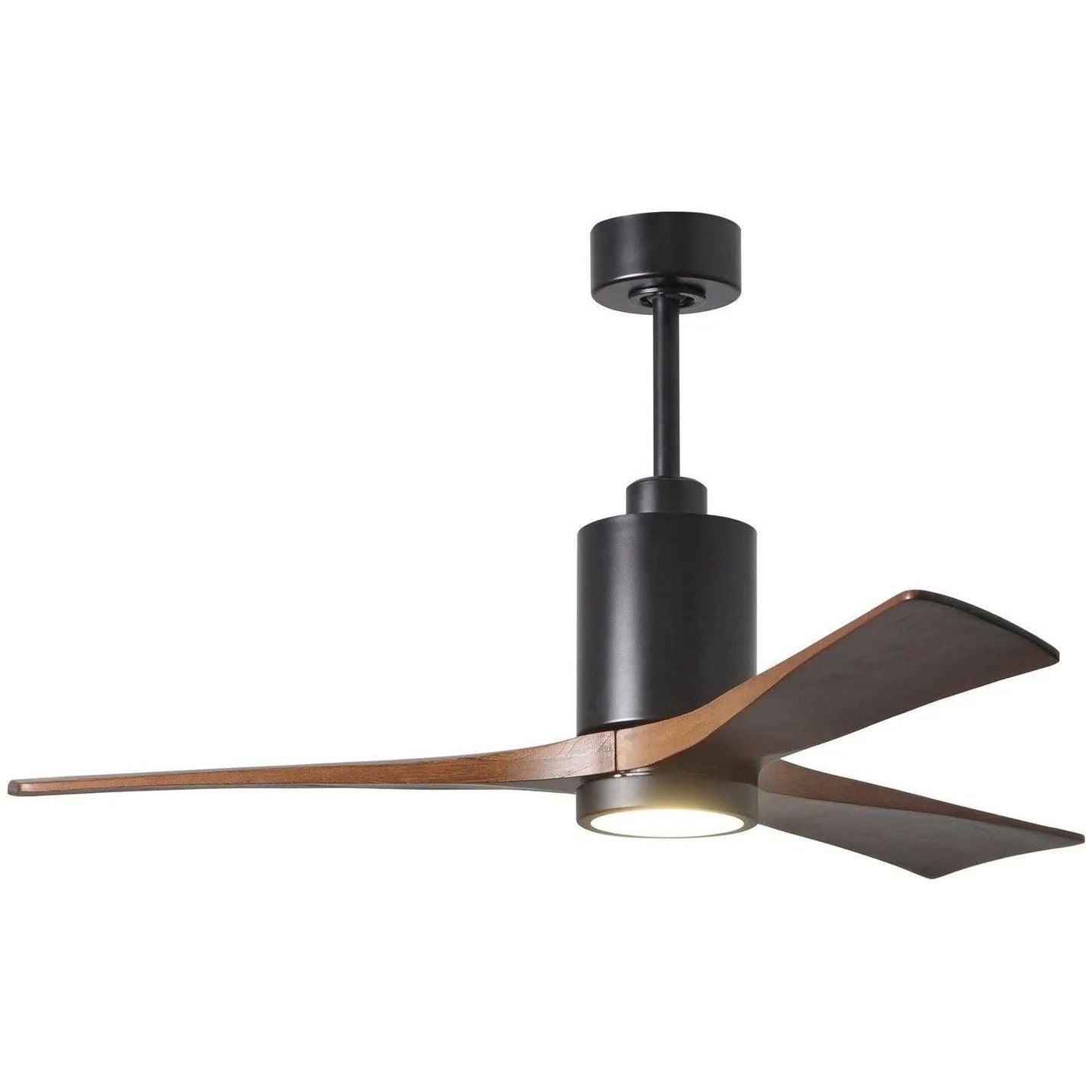 Matthews Fan Company - Patricia 3 Ceiling Fan - PA3-BK-WA-52 - Canada Light Shop