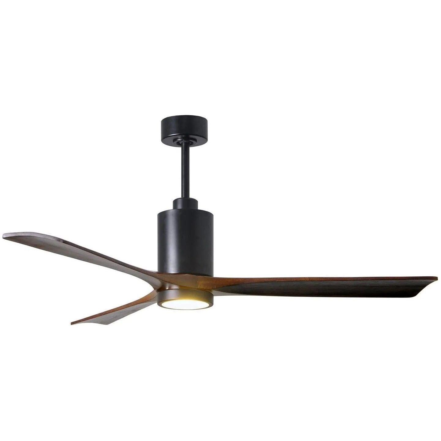 Matthews Fan Company - Patricia 3 Ceiling Fan - PA3-BK-WA-60 - Canada Light Shop