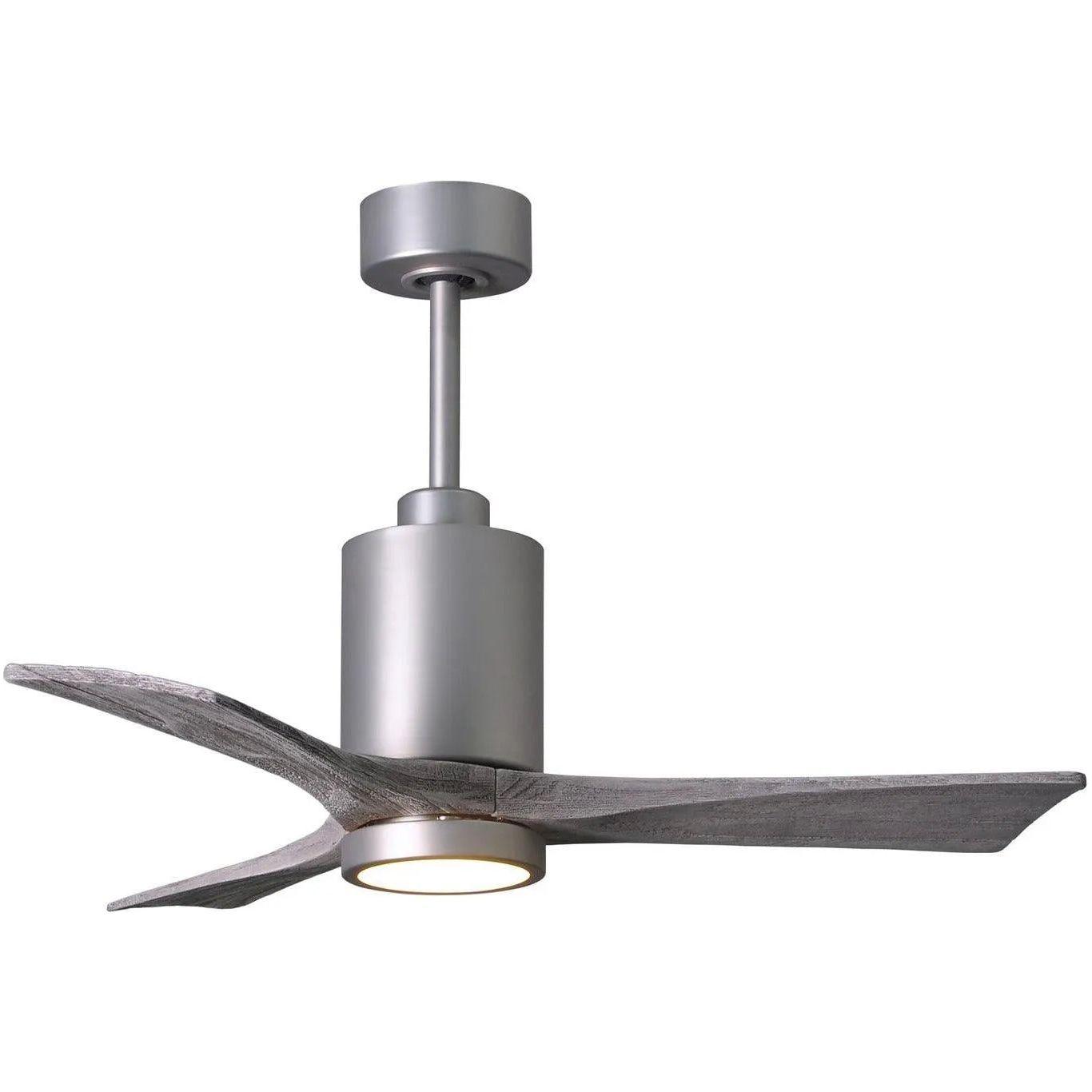 Matthews Fan Company - Patricia 3 Ceiling Fan - PA3-BN-BW-42 - Canada Light Shop