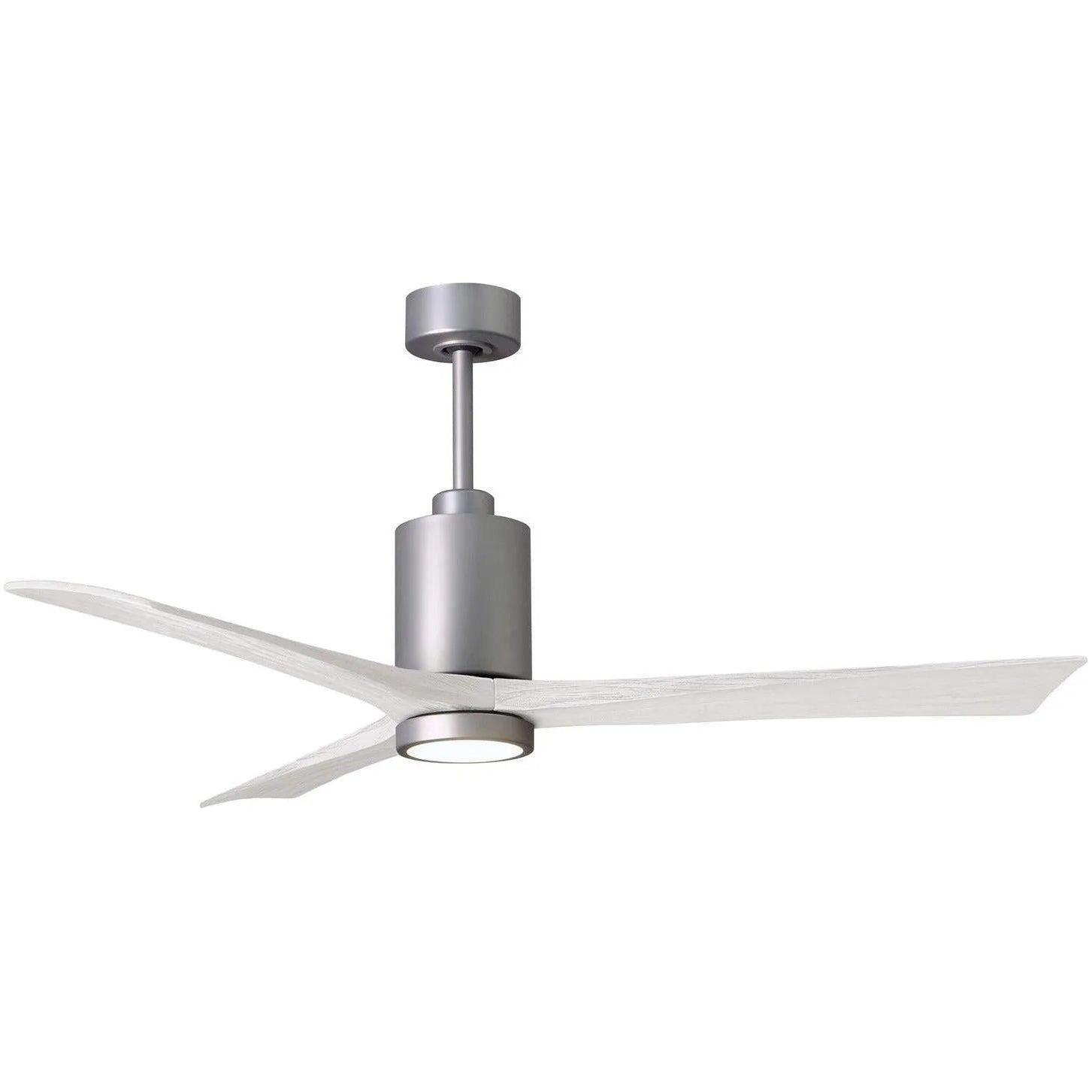 Matthews Fan Company - Patricia 3 Ceiling Fan - PA3-BN-MWH-60 - Canada Light Shop