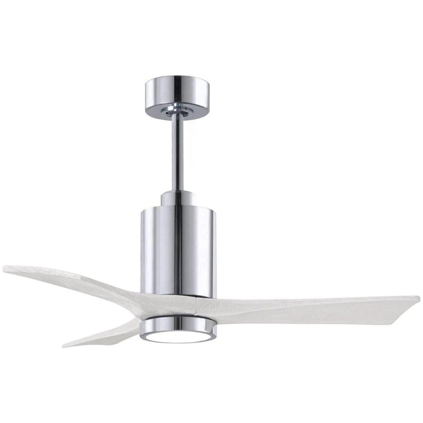 Matthews Fan Company - Patricia 3 Ceiling Fan - PA3-CR-MWH-42 - Canada Light Shop