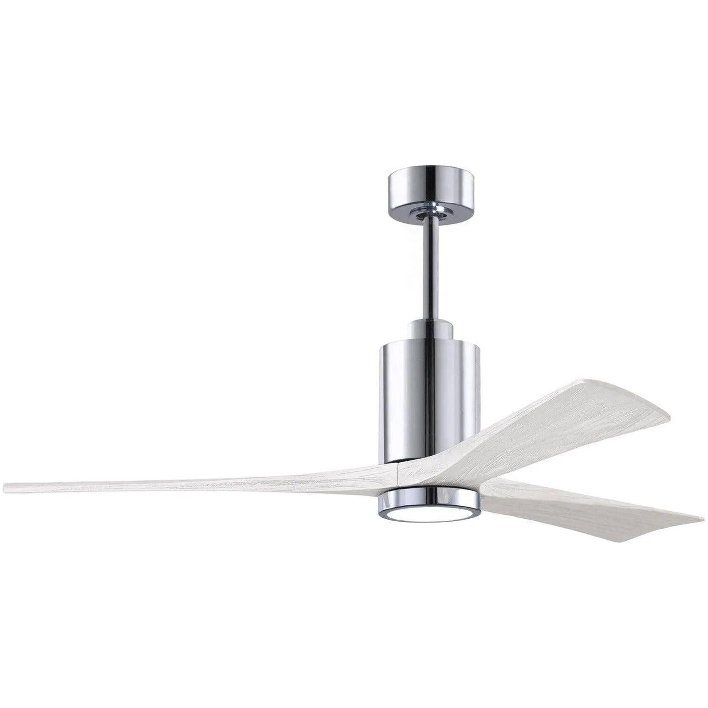 Matthews Fan Company - Patricia 3 Ceiling Fan - PA3-CR-MWH-60 - Canada Light Shop