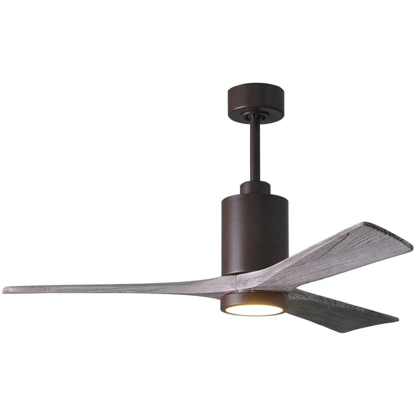Matthews Fan Company - Patricia 3 Ceiling Fan - PA3-TB-BW-52 - Canada Light Shop