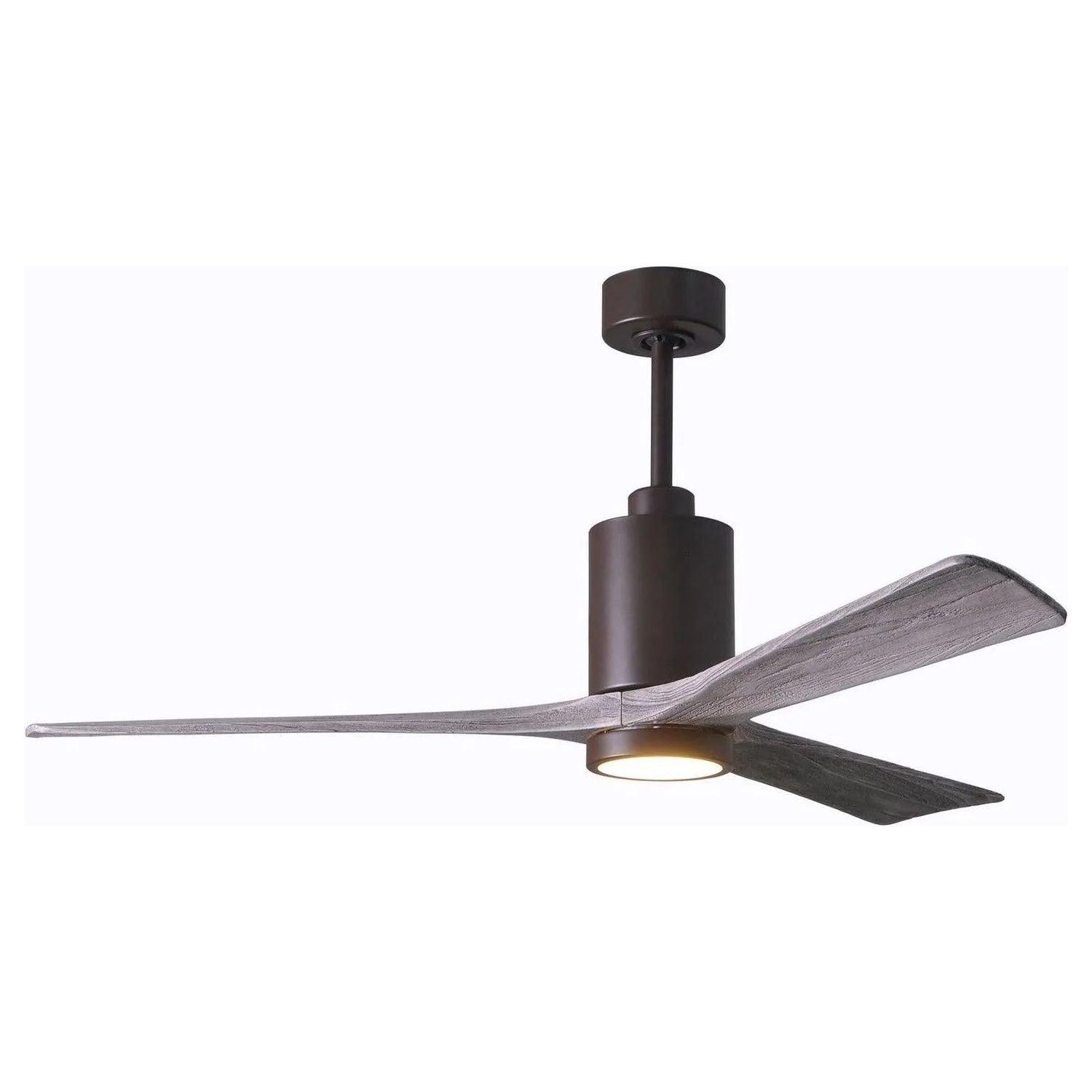 Matthews Fan Company - Patricia 3 Ceiling Fan - PA3-TB-BW-60 - Canada Light Shop