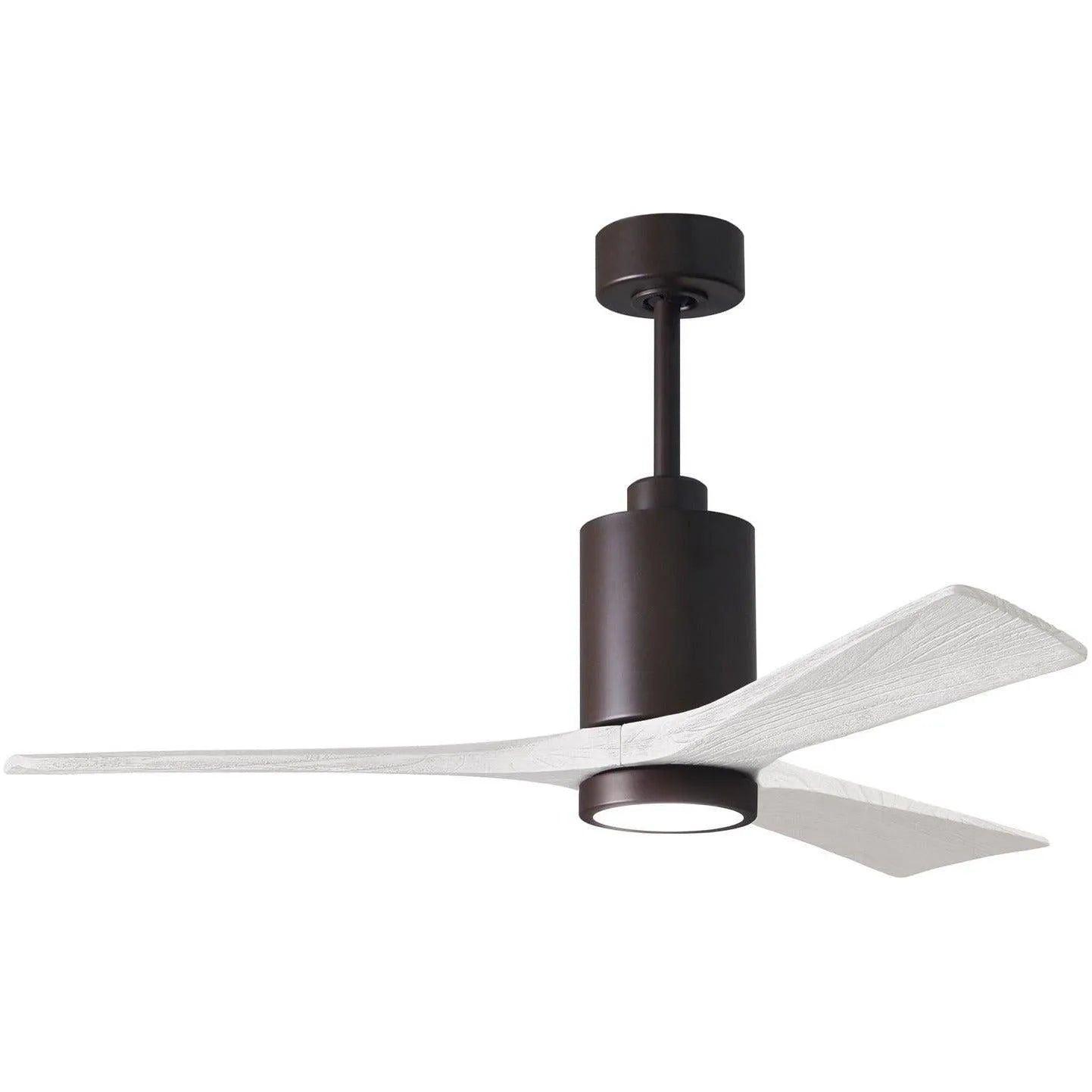 Matthews Fan Company - Patricia 3 Ceiling Fan - PA3-TB-MWH-52 - Canada Light Shop